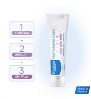 Mustela 123 Zaštitna vitaminska krema