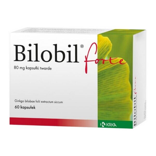 Krka Novo Mesto Bilobil forte kapsule 60