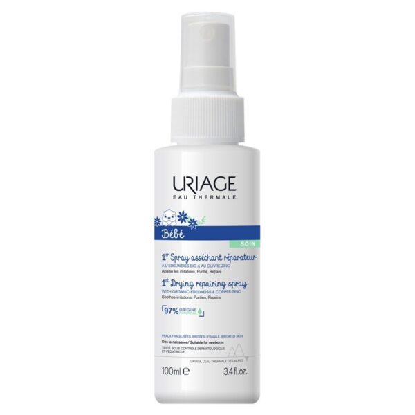 Uriage bebe cu-zn+ sprej protiv iritacija 100 ml
