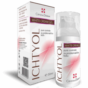 Crystal Derma Ichtyol white cream gel 30 ml