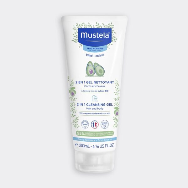 Mustela 2u1 šampon 200 ml