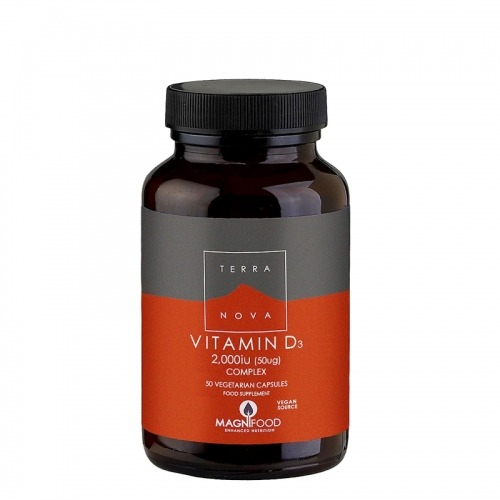 Terranova Vitamin d3 50cps