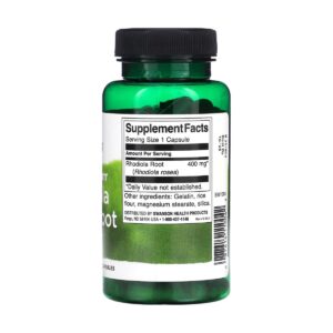 Swanson rhodiola rosea root 100cps