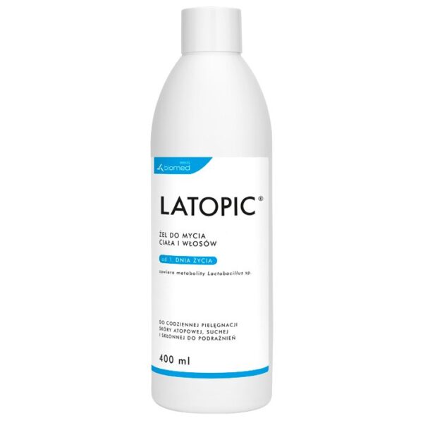 Biomed Latopic gel za pranje tijela i kose 400 ml