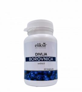 Eliksir Phytopharm Divlja borovnica 60 kapsula