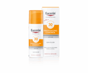 Eucerin Dnevna anti-age rutina sa SPF zaštitom (Hyaluron-Filler Epigenetic serum + Sun Photoaging Control flui