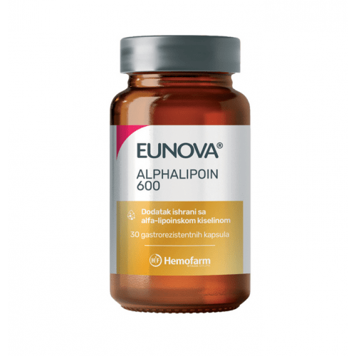 Eunova alphalipoin 600 mg 30cps