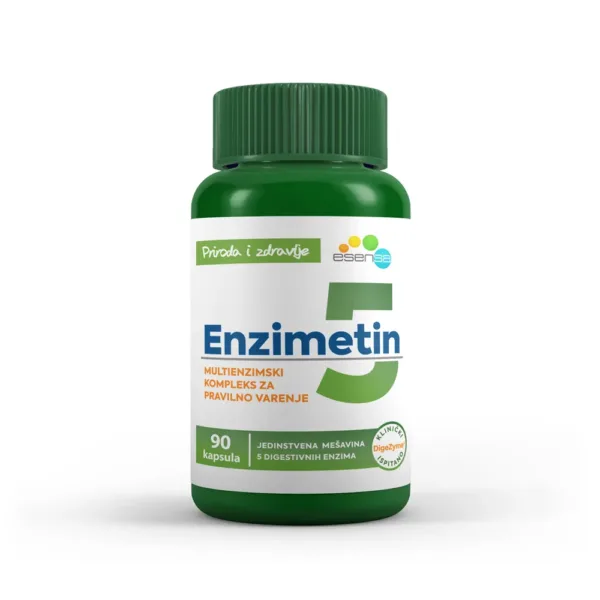 ESENSA Enzimetin 5 kapsule a90