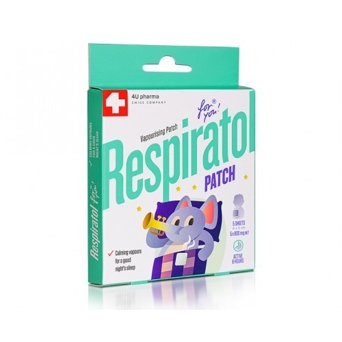 4u Pharma Gmbh Respiratol patch 5 kom