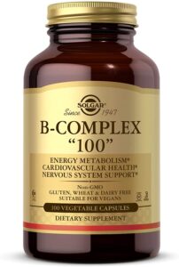 Solgar Bcompl +cvit 100tbl