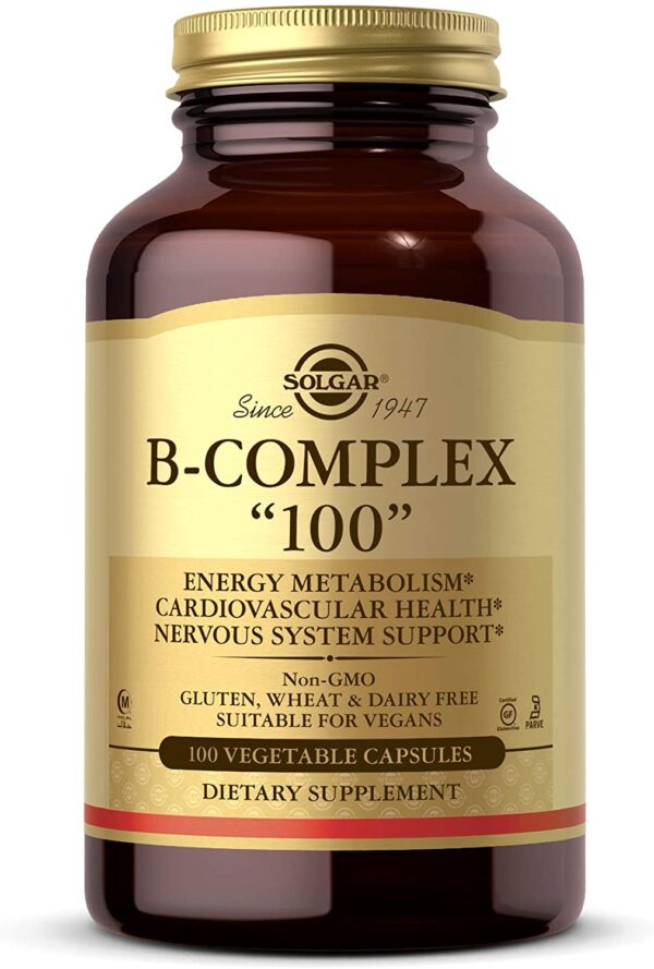Solgar Bcompl +cvit 100tbl
