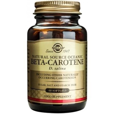 Solgar Beta - carotene 60 kapsula