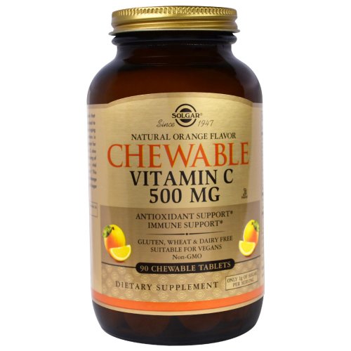 Solgar Vitamin c 500 tablete za zvakanje 90 kom
