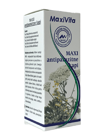 Maxivita Antiparazitne kapi