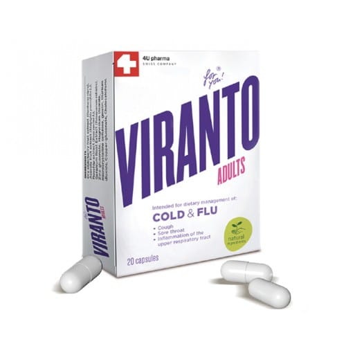 4u Pharma Gmbh Viranto adults 20 kapsule