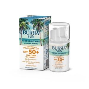 Esensa Burra sun face&body mlijeko 50+ 50 ml
