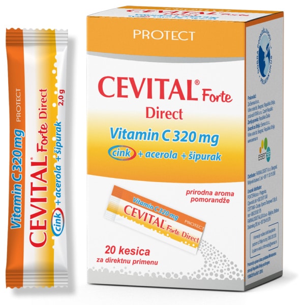 Esensa Cevital forte dir vitamin c 20x320 mg
