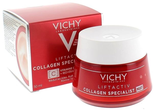 Vichy Liftactiv collagen night krema