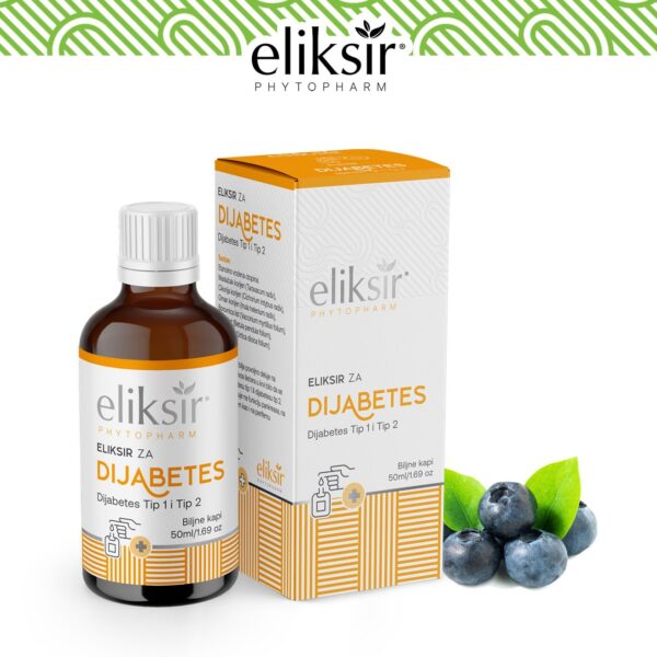 Eliksir Phytopharm Kapi za dijabetes 50 ml