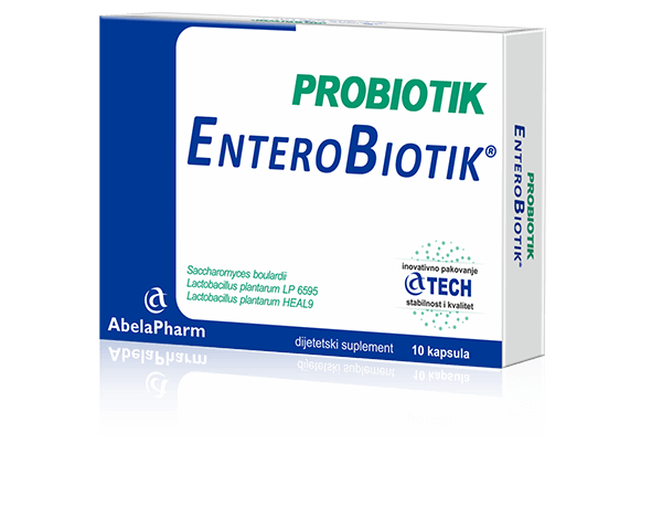 ENTEROBIOTIK Probiotik 10 kapsula
