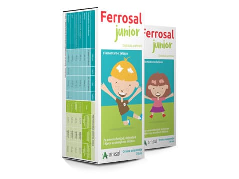 Amsal Pharmaceuticals Ferrosal junior susp 50 ml