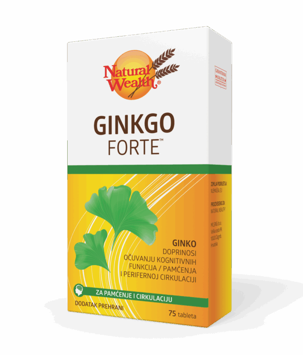 Natural Wealth Ginkgo forte 60 tableta