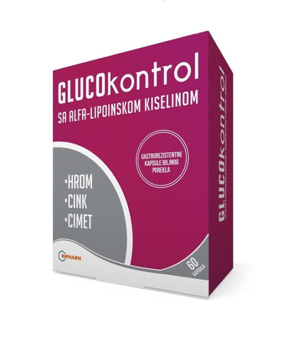 Inpharm Glucokontrol 60cps