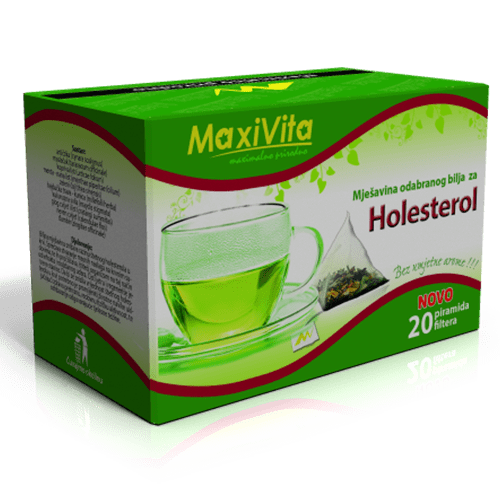 Maxivita Čaj za holesterol 20x2 g