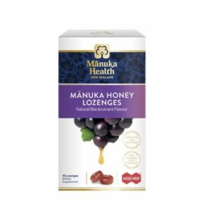 Manuka health pastile s medom i crnom ribizlom 15 kom