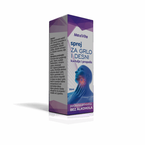 Maxivita Kadulja i propolis sprej 30 ml