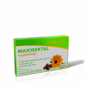 Maxivita Maxirektal supp 5 kom