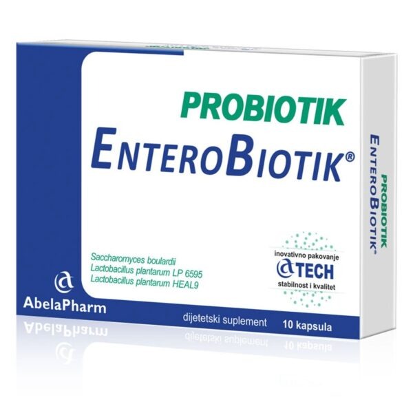 ENTEROBIOTIK FORTE Probiotik 10 kapsula