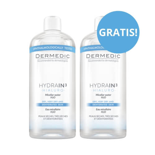 Dermedic Hydrain3 micelarna voda 1+1gratis
