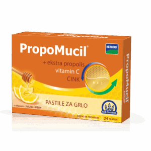 AbelaPharm Herbiko propomucil past lim 24 kom